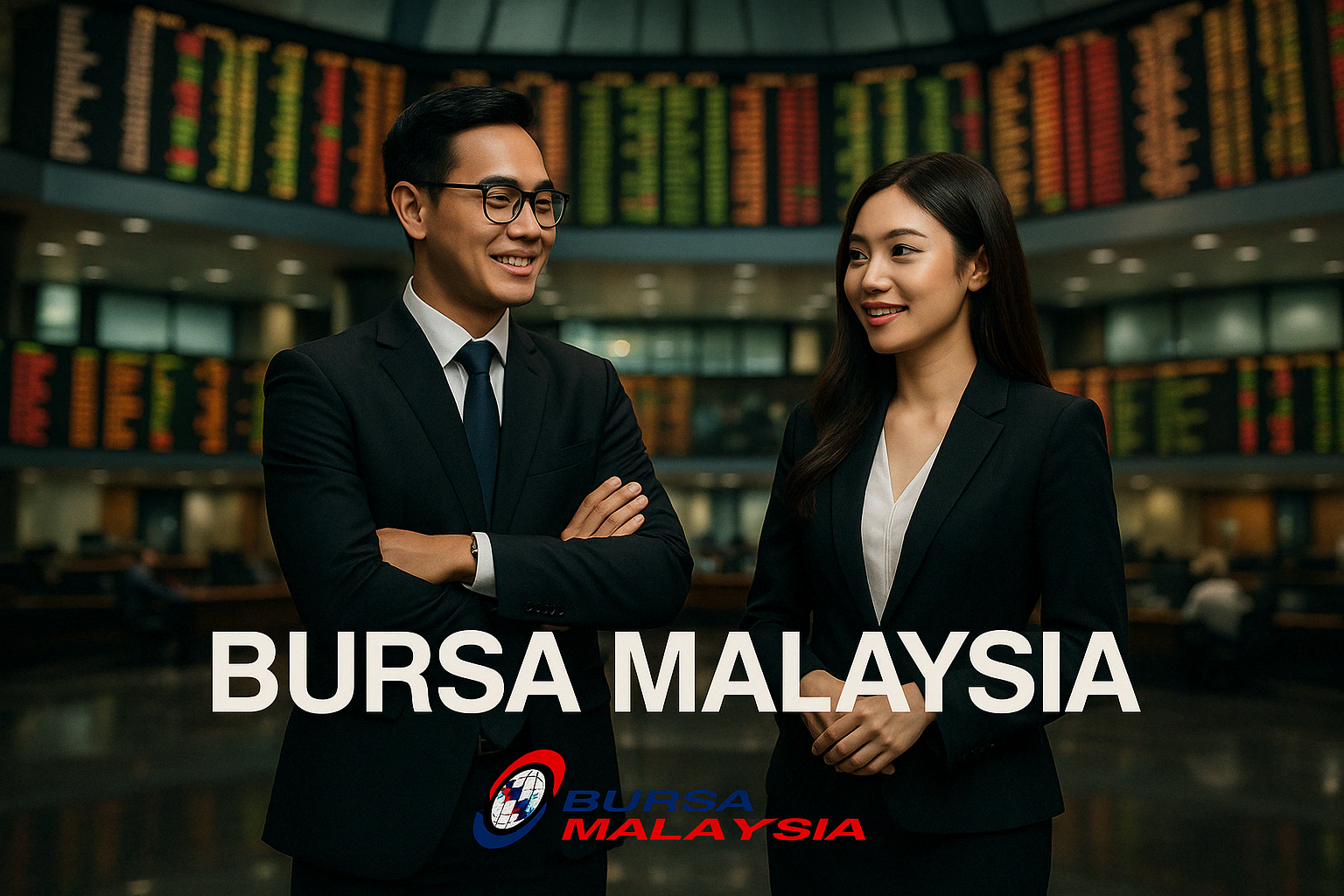 Bursa Malaysia Rendah Pada Tengah Hari