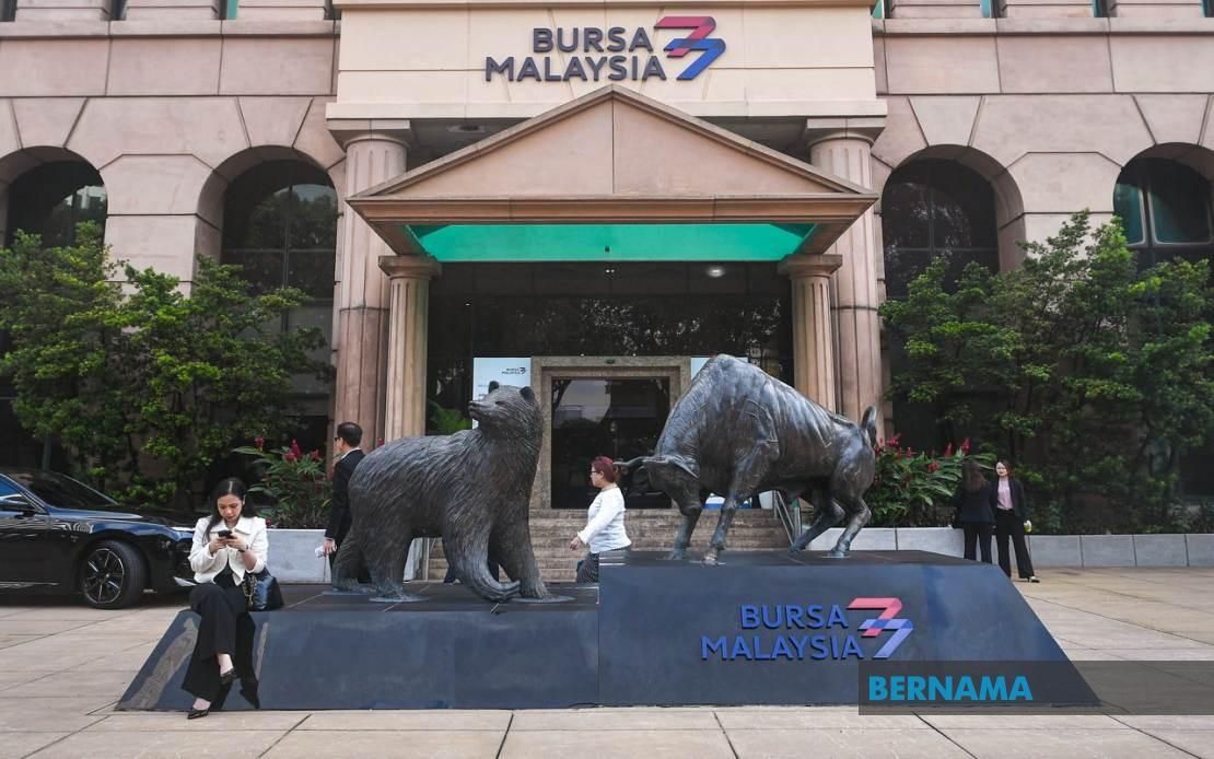 Bursa Malaysia Tinggi Pada Tengah Hari