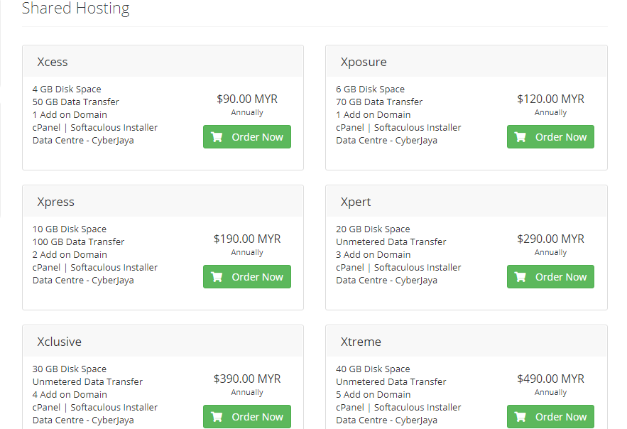 Malaysia Web Hosting