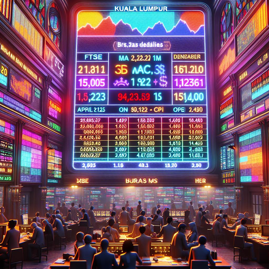 Niaga Hadapan FBM KLCI Bercampur-campur Dalam Dagangan Awal