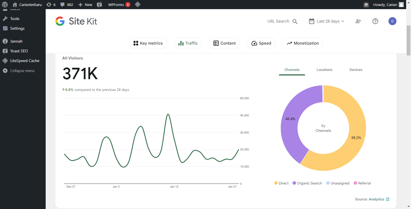 Site-Kit-by-Google-Dashboard-‹-Carianterbaru-—-WordPress.png